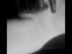 edging my shaved cock x pov cumload x ball stretching