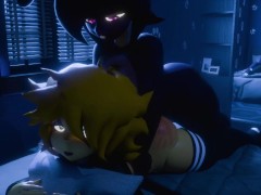 Cute chick gets fucked in the ass