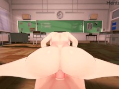 Hina Chono get Creampied Blue Box Hentai Uncensored