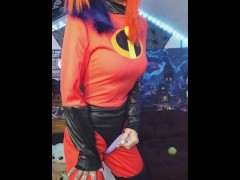 Mrs. Incredible Cums In Suit Full Vid