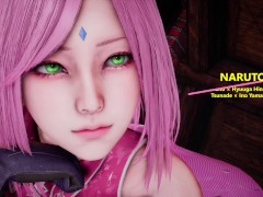NARUTO - Sakura Haruno × Hyuuga Hinata × Konan × Tsunade × Ino Yamanaka × Five Bar Symphony - Lite V - Screenshot 14 of 16 - Exclusive