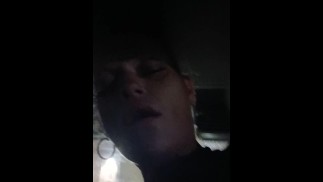 Riding BBC in  public motel parking lot