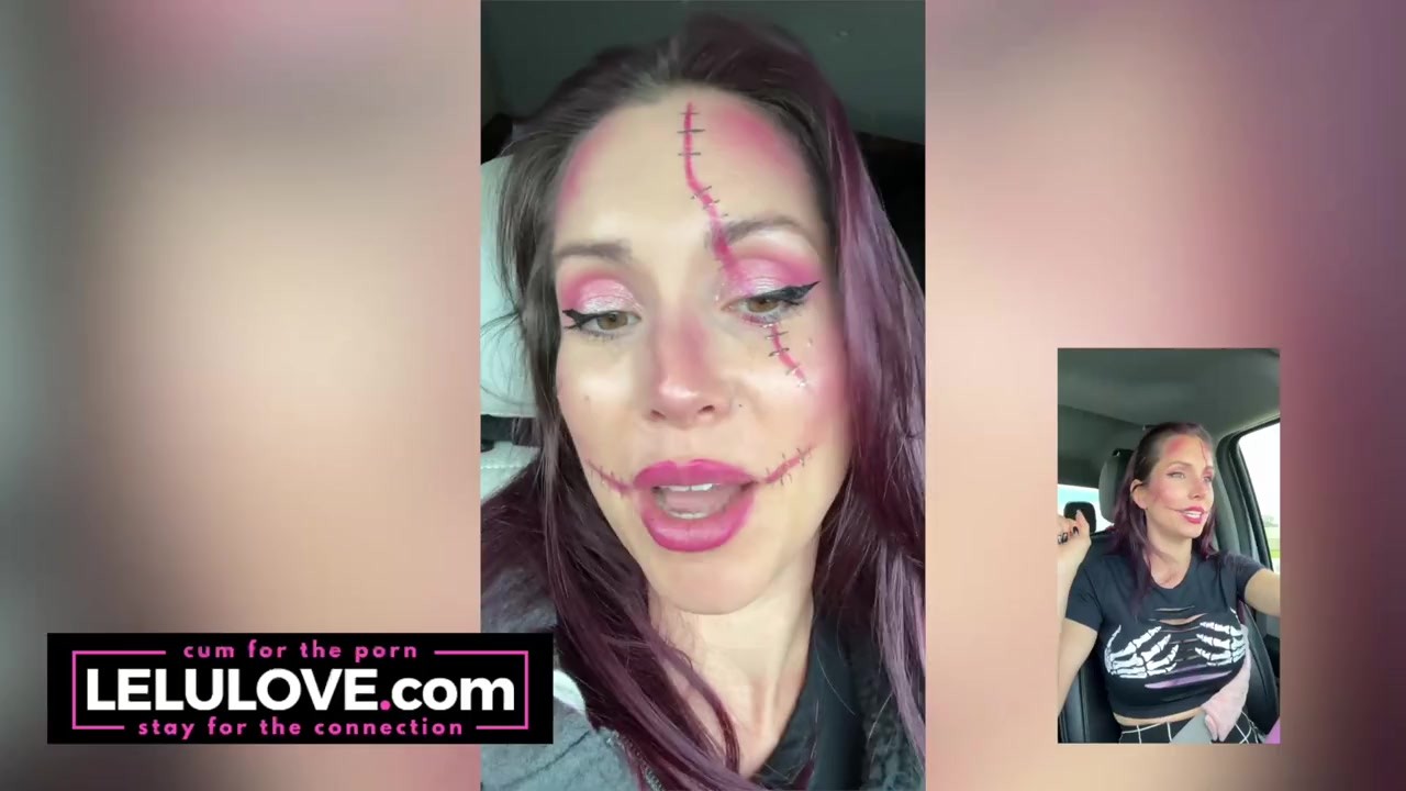 Babe goes to 1st Halloween Horror Nights at Universal Studios with full  makeup - Lelu Love