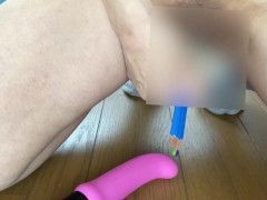 色鉛筆でオナニー - Screenshot 16 of 16 - 色鉛筆