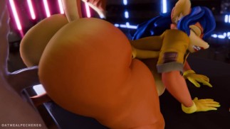 Кармелита из SlyCooper трахнута