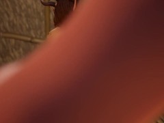 Hot elfes fucked in barbarian camp