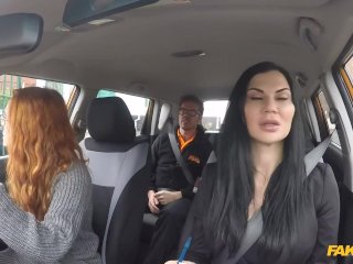 Fake Driving School - Dream Team of Ella Hughes and Jasmine Jae in a Hardcore Threesome screenshot number 2