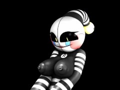 Marionette shakes her tits for you - animation