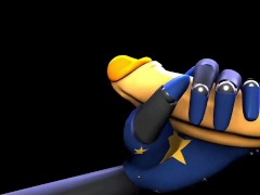 moondrop jerks off Sundrop - animation