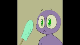 blowjob practice on a popsicle - animation