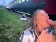 He came on the rails before the train did - Screenshot 1 of 16 - Big Tits