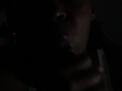 🤤 She polished my Cock Head in the Dark