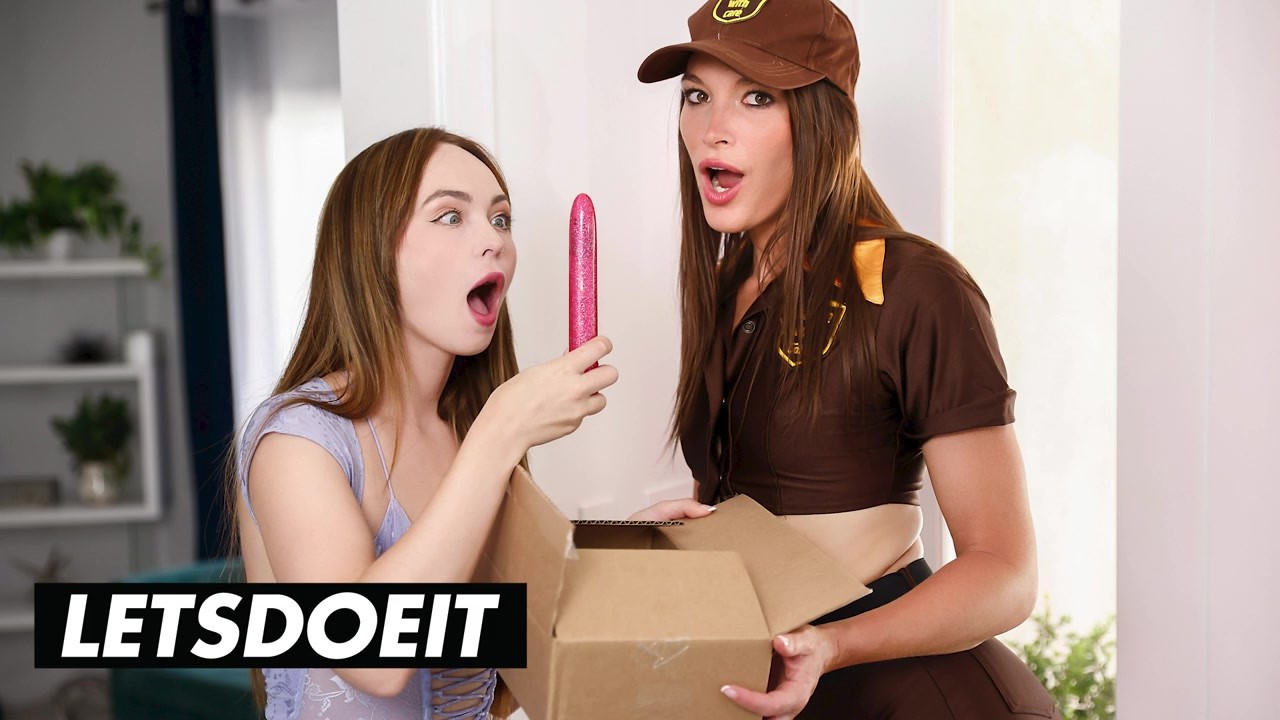 Cheating Wife Fucks Delivery Girl . Katrina Colt, Lilly Bell  A GIRL KNOWS