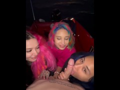 Девушки удивили парня и отсосали ему на лодке - Screenshot 6 of 16 - Amateur Porn