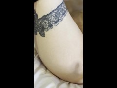 POV Restrained and Teased Pussy with a Clit Vibrator