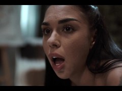 Time Stop Sex - Brunette Angel Strips Down And Freezes While Creep Fucks And Cum In Her Face