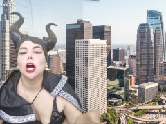 Evil Maleficent grows SFX - Screenshot 2 of 16 - Giantess Feet