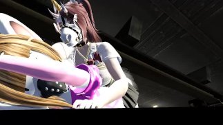 Fick meinen neuen Sissy Furry, bis ich seinen Arsch im BDSM-Raum offen lasse