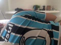 Naughty Slut Woken up by her Alarm Cock