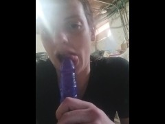 mommy sucks on dildo (custom)