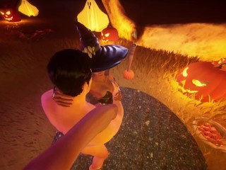 Приключение на Хэллоуин под властью ведьмы