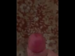 После душа решил вздрочнуть - Screenshot 13 of 16 - Cumshot