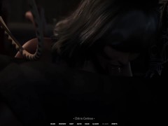 Creampie for Auto Mechanic Fucking on the hood of the car