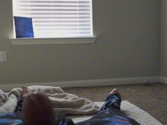 Jerking off in my pj's