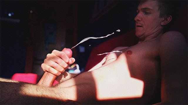 Jerking My Uncut 8 Inch Cock on a Nice Sunny Day Enjoying a Good Bating Session Double Cum