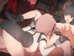 【ゼンレスゾーンゼロ 乱交セックス】月城柳,星見雅が集団エッチする3Dエロアニメ動画(Tsukishiro Yanagi,Hoshimi Miyabi group orgy sex.)