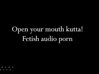 张开你的嘴，婊子