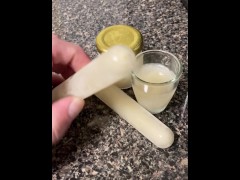 Look what’s in my freezer, It’s My CUM!!!