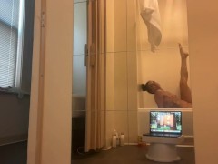 Of The Naked Ballerina's Bath Time.