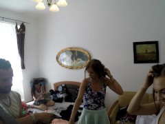 Hot Sexy Tight Pussy Girls Photoshoot day for High Heels and Summer Dress Tiny Thongs and Sexy Linge