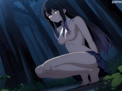 Miko Yotsuya was left alone in the forest and regretted it