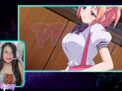 Que MORBOSO... Me MASTURBO mientras OBSERVO como le LAME el COÑO, Me COGERA despues!