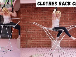 Clothes Rack Strength Test