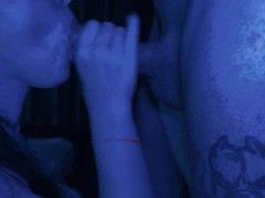 Gentle blowjob from baby Elis