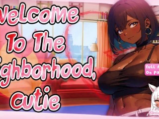 [F4M] | the Hot MILF next Door Welcomes you to the Neighborhood with a Special "gift" 💕[lewd ASMR]