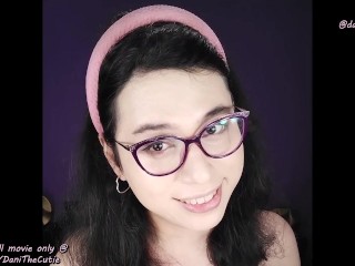 Gorgeous Tgirl DaniTheCutie Shows off her Body before Holding a Dildo in her Tight Ass