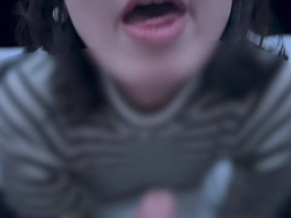 She Gets her Favorite Cock Deep Throat Oral Ejaculation.
