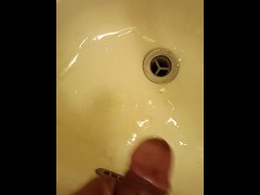 Did a handjob after watching a porn video