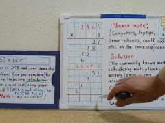 2467x13= Trajectory Caluculations to land on a moon base.[JapanMath](job)