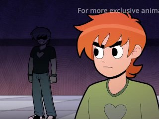 Scott takes "Go fuck yourself" to a whole new level (Scott Pilgrim)[Gay Cartoon Hentai]
