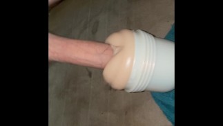 I was fucking my fake pussy very hard + Sexy and long feet view