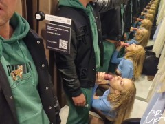 Публичный отсос в раздевалке магазина - Screenshot 11 of 16 - Big Tits Pov