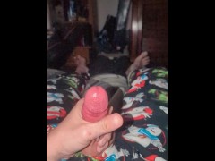 Massive cumshot cought in slow motion