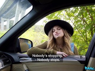 Public Agent - Full scene - American hitchhiker fucked outside experiencing her first European cock screenshot number 0