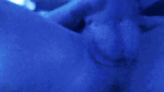 I MASTURBATE SO MUCH I CUM STICKY BLUE GLUE