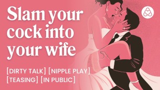 Невеста умоляет мужа о члене во время свадебной церемонии | Глубокий финал мужа | Тяжело беру жену